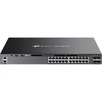 TP-LINK Omada SG6428XHP, Hallittu, L3, Gigabit Ethernet (10/100/1000), Power over Ethernet -tuki, Telineasennus, 1U (SG6428XHP(UN))
