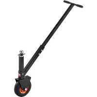 Vevor -kärry, 136 kg:n vetolujuus, 46 cm:n ja 56 cm:n korkeussäädettävä kärry, 4,5 cm:n ja 5 cm:n kuulat, 20 cm:n ilmakumirengas, matkailuauton siirtämiseen