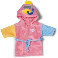 Baby Born Bathrobe 43Cm - Pink - 43 CM