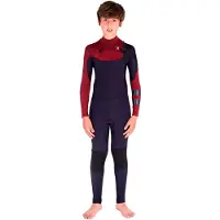 Hurley Advantage 3/2 Mm Junior-märkäpuku Jossa Vetoketju Rinnassa Ja Pitkät Hihat