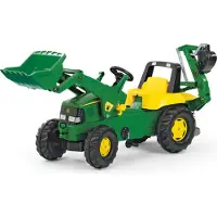 Rolly Toys Junior JD Traktori Kauhalla
