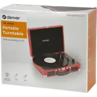 Denver Levysoitin - - VPL-120 TU - 33 rpm - Puoliautomaattinen - Stereo