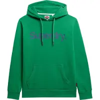 Superdry for man. M2014319A Green Core Logo hooded sweatshirt (M), Casual, Cotton