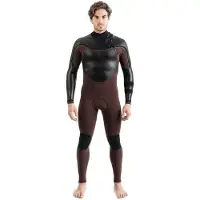 Hurley Advantage Max 3/2+ Mm Pitkähihainen Neopreenipuku Jossa Rintavetoketju