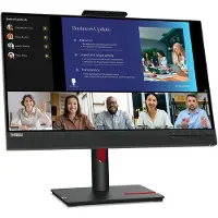 Lenovo ThinkVision T24v-30 - LED-näyttö - 24" (23,8" katseluun) - 1920 x 1080 Full HD (1080p) @ 75 Hz - IPS - 250 cd/m² - 1000:1 - 4 ms - HDMI, VGA...