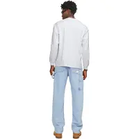 Jack & Jones Paita 'JORVesterbro' musta / valkoinen