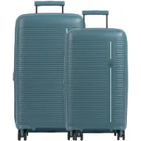 Travelite Roomer 4-pyöräinen Matkalaukkusetti 2-osainen Vihreä