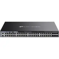 TP-LINK Omada SG6654XHP, Hallittu, L3, Gigabit Ethernet (10/100/1000), Power over Ethernet -tuki, Telineasennus, 1U