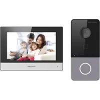 HIK VISION DS-KIS603-P(C)/EU, 17,8 cm (7"), LCD, 1024 x 600 pikseliä, Kapasitiivinen, 2 MP, 1920 x 1080 pikseliä (DS-KIS603-P(C)/EUROPE BV)