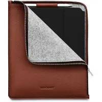 WOOLNUT Leather Folio iPad Air/ Pro 13" (M2/M3/M4/M5) - Cognac