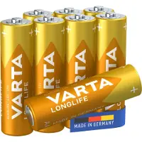 Varta – Pitkäikäinen paristo - AA, 8 kpl (4106101418)