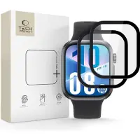 Tech-Protect Glass Flex+ 2-pack Hybrid Glass for Huawei Watch Fit 3 / 4 - Black