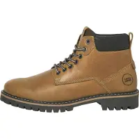 Jack & Jones Jfwqueensway Leather Boot Sn - Brown - 43