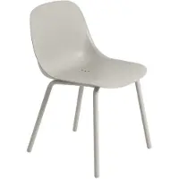 Muuto Fiber Outdoor Ruokailutuoli Grey