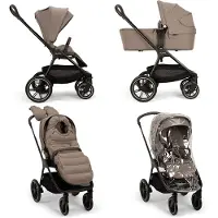 Nuna TRIV LX Yhdistelmävaunut + All-Season Set, Cedar