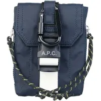 APC A.P.C. Canvas Trek Crossbody Bag - Black - ONE SIZE
