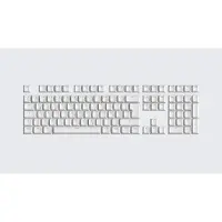 Wooting PBT ISO Keycaps - Just White - Näppäimistöhatut - Saksa - Valkoinen