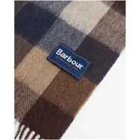 Barbour Lambswool Tattersall Scarf Midnight Oak Kaulahuivit OneSize