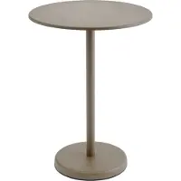 Muuto , Linear Steel Baaripöytä Ø70 h: 95 cm Taupe