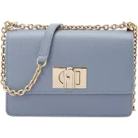 Furla 1927 Crossbody-laukku Nahka 20 cm Sininen