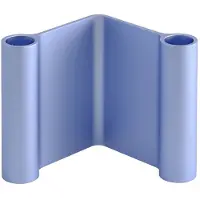 Muuto Pair kynttilänjalka 11 cm Vaaleansininen