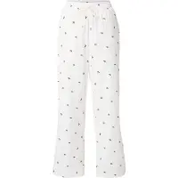 Hunkemoller Pyjamahousut vihreä / punainen / valkoinen