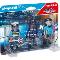 Playmobil City Action Poliisi hahmot 70669