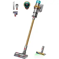 Dyson V15 Detect Absolute, 2-in-1-varsi-imuri, Pussiton, Kulta, Kuiva, HEPA, Sykloninen (447000-01)