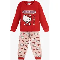 Hello Kitty Pyjama, Punainen/Vaaleanpunainen, 12 vuotta