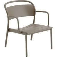 Muuto Linear Steel Nojatuoli Taupe