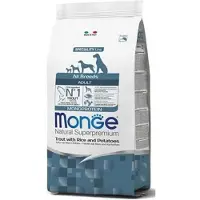 Monge Dry Dog Natural Superpremium Spec. Line All Breeds Adult kuivaruoka taimenkoirille, 12 kg