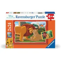 Ravensburger - Puzzle The Lion King 2x24p