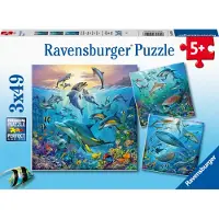 Ravensburger Palapeli Merielämää 3x49