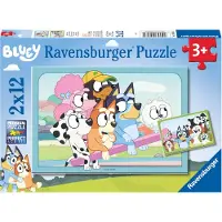 Ravensburger Palapelit 2 x 12 kappaletta: Hauskanpitoa Blueyn kanssa