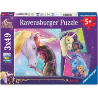 Ravensburger Unicorn Academy 3x49p palapeli