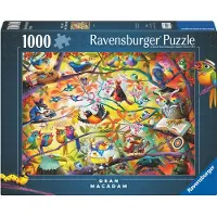 Ravensburger Busy Birdies 1000p palapeli
