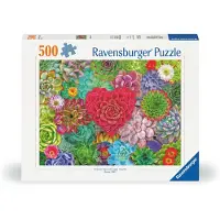 Ravensburger Succulent Love 500P - Multi/patterned - ONE SIZE