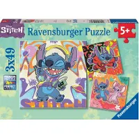 Ravensburger Disney Stitch Palapelit 3x49 Palaa