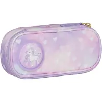 Beckmann Oval Pencil Case, Unicorn Princess Purple - Purple - 0.9 L