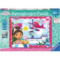 Ravensburger Gabby's Dollhouse Palapeli Mix Mix-Onesize Vihreä One Size Pojat, Tytöt
