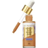 Max Factor Miracle Pure 2in1 Skin Reset Serum Foundation, 80-85 Medium