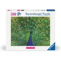 Ravensburger Peacock 500P - Multi/patterned - ONE SIZE