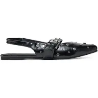 ONLY SHOES Onlaura-5 Pu Slingback Buckle Ballarina - Black - 37