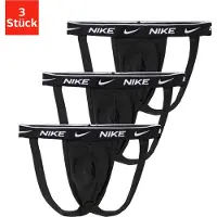 Nike Underwear Jock Strap 3Pk - Black - XL