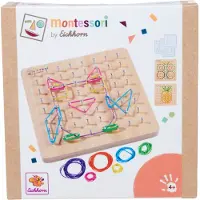 Eichhorn Montessori Geo Board - Multi/patterned - ONE SIZE