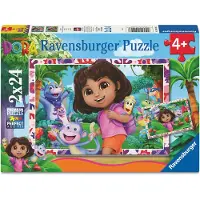 Ravensburger - Dora the Explorer 2x24p (12004199)