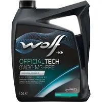 WOLF Officialtech Ms-ffe Sae 0w-30 Moottoriöljy 5l