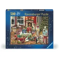 Ravensburger Lumottu Joulu Palapeli 500