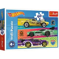 Trefl HOT WHEELS Palapeli, 60 palaa