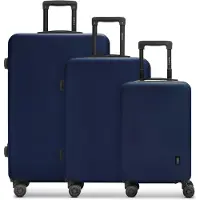 Redolz Essentials 09 3-SET 4-pyöräinen Matkalaukkusetti 3-osainen Sininen